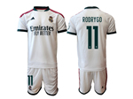 Real Madrid CF 2026/27 Home White Soccer Jersey with #11 Rodrygo Printing