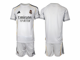 Real Madrid CF 2025/26 Home White Soccer Jersey