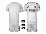 Real Madrid CF 2025/26 Home Youth White Soccer Jersey
