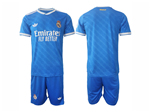 Real Madrid CF 2025/26 Third Blue Soccer Jersey