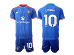 Manchester United F.C. 2026/27 3rd White Soccer Jersey with #10 Cunha Printing