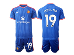 Manchester United F.C. 2026/27 3rd White Soccer Jersey with #19 Mbeumo Printing