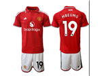 Manchester United F.C. 2026/27 Home Red Soccer Jersey with #19 Mbeumo Printing