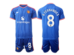 Manchester United F.C. 2026/27 3rd White Soccer Jersey with #8 B.Fernandes Printing
