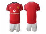 Manchester United F.C. 2025/26 Home Red Soccer Jersey