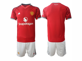 Manchester United F.C. 2025/26 Home Red Soccer Jersey