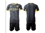 Manchester City F.C. 2026/27 Away Black Soccer Jersey
