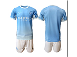 Manchester City F.C. 2026/27 Home Light Blue Soccer Jersey