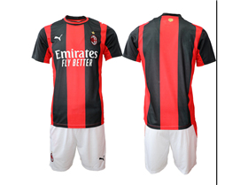 A.C. Milan 2026/27 Home Red/Black Soccer Jersey