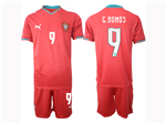 Portugal 2026 Home Red Soccer Jersey with #9 Ramos Printing