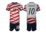 USA 2026 Home White Soccer Jersey with #10 Pulisic Printing