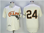 Houston Colt.45s #24 Jimmy Wynn 1964 Throwback Cream Jersey