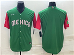 Mexico Baseball Green 2023 World Baseball Classic Team Jersey