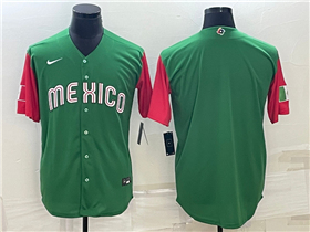 Mexico Baseball Green 2023 World Baseball Classic Team Jersey