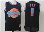 Space Jam Tune Squad TAZ Black Movie Basketball Jersey