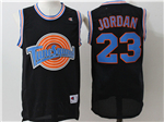 Space Jam Tune Squad #23 Michael Jordan Black Movie Basketball Jersey