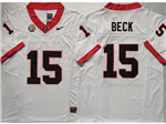 Georgia Bulldogs #15 Carson Beck White College Football F.U.S.E. Limited Jersey