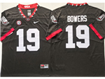 Georgia Bulldogs #19 Brock Bowers Alternate Black College Football Limited Jersey