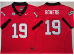 Georgia Bulldogs #19 Brock Bowers Red College Football F.U.S.E. Limited Jersey