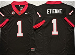 Georgia Bulldogs #1 Trevor Etienne Black College Football F.U.S.E. Limited Jersey