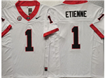 Georgia Bulldogs #1 Trevor Etienne White College Football F.U.S.E. Limited Jersey