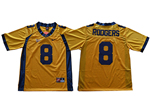 California Golden Bears #8 Aaron Rodgers Gold College Football Jersey