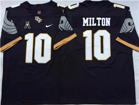 UCF Knights #10 McKenzie Milton Black College Football Jersey