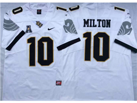 UCF Knights #10 McKenzie Milton White College Football Jersey