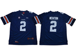 Auburn Tigers #2 Cameron Newton Navy College Football Jersey