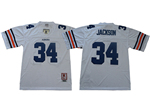 Auburn Tigers #34 Bo Jackson 1985 White College Football Jersey