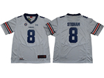 Auburn Tigers #8 Jarrett Stidham White College Football Jersey