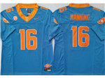 Tennessee Volunteers #16 Peyton Manning Blue College Football F.U.S.E. Limited Jersey