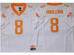 Tennessee Volunteers #8 Nico Iamaleava White College Football F.U.S.E. Limited Jersey