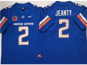 Boise State Broncos #2 Ashton Jeanty Blue College Football F.U.S.E. Limited Jersey