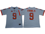 Clemson Tigers #9 Travis Etienne Jr. White College Football Jersey