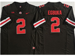 Ohio State Buckeyes #2 Emeka Egbuka Black College Football F.U.S.E. Limited Jersey