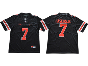 Ohio State Buckeyes #7 Dwayne Haskins Jr. Black College Football Jersey