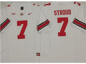 Ohio State Buckeyes #7 C.J. Stroud White College Football F.U.S.E. Limited Jersey