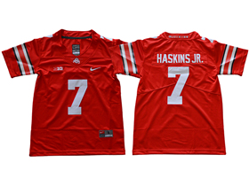 Ohio State Buckeyes #7 Dwayne Haskins Jr. Youth Red College Football Jersey