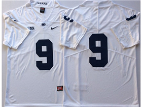 Penn State Nittany Lions #9 Trace McSorley White College Football Jersey