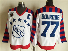 NHL 1992 All Star Game Wales #77 Ray Bourque CCM Vintage Jersey