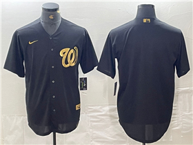 Washington Nationals Black Gold Team Jersey