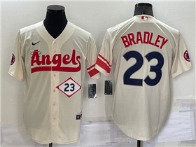 Los Angeles Angels #23 Archie Bradley Cream 2022 City Connect Jersey