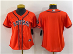 Houston Astros Women's Orange Cool Base Jersey