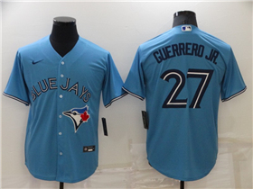 Toronto Blue Jays #27 Vladimir Guerrero Jr. Alternate Powder Blue Cool Base Jersey