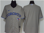 Toronto Blue Jays Gray Cool Base Team Jersey