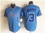 Atlanta Braves #3 Dale Murphy 1982 Throwback Blue Jersey