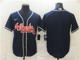 Atlanta Braves Navy Cool Base Team Jersey