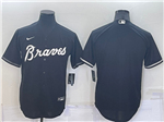 Atlanta Braves Black Turn Back The Clock Cool Base Team Jersey