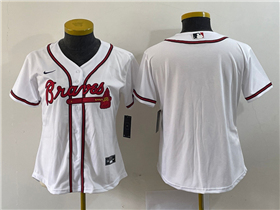 Atlanta Braves Women's White Cool Base Team Jersey